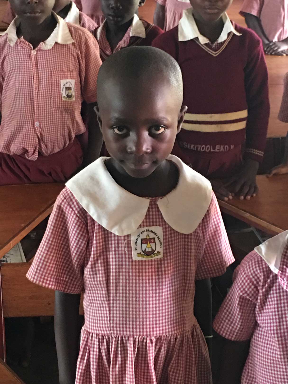 Arc of Hope board members visiting the campus in Mawuuki, Uganda